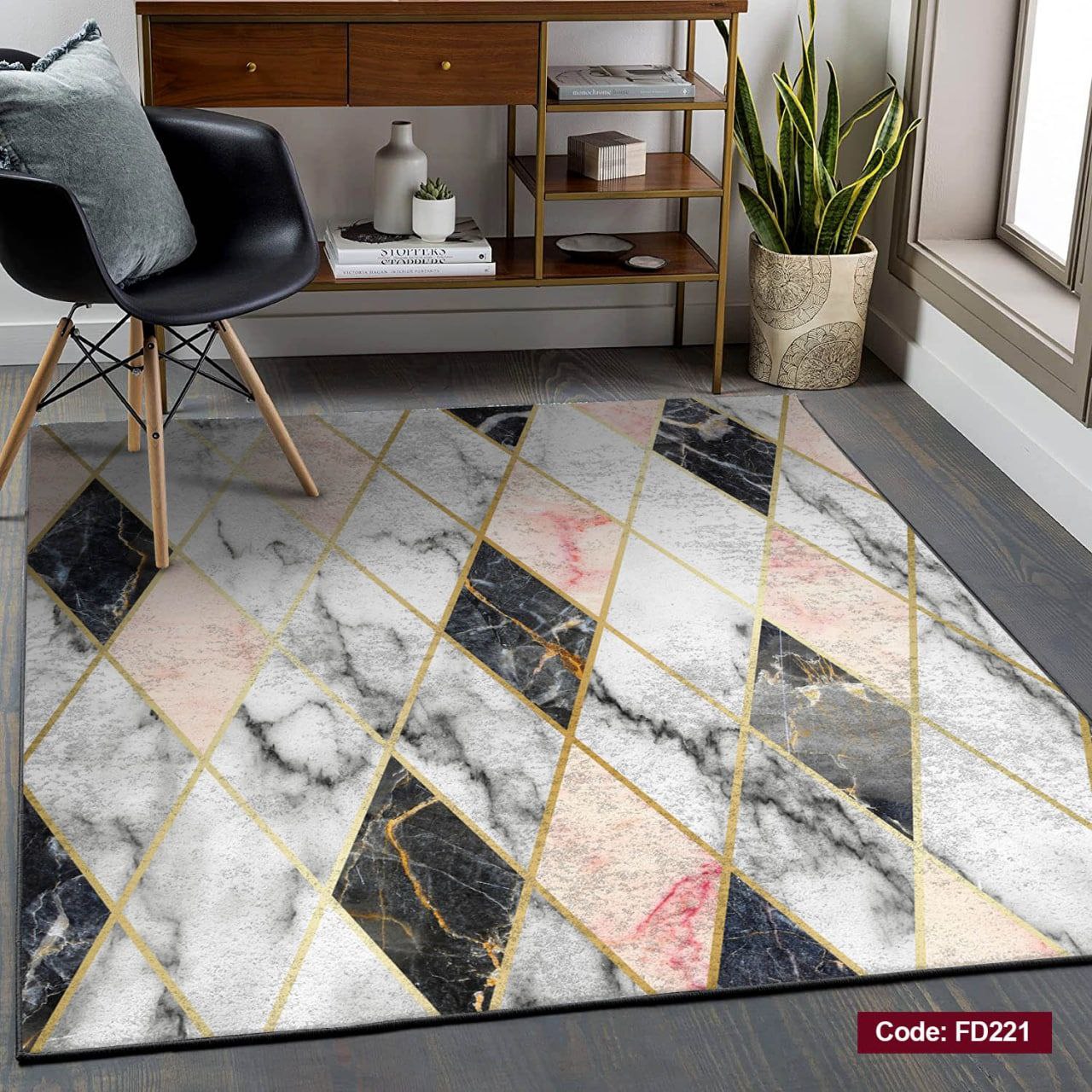 فرشینه مرمرین هندسی FD221