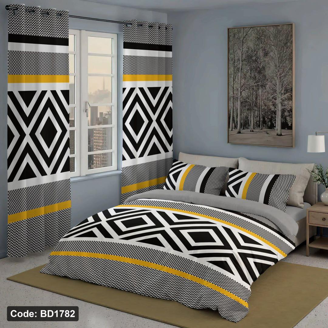 روتختی دونفره هندسی BD1759