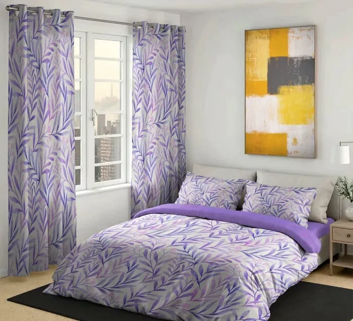روتختی دونفره گلبرگ لوندر BD1824