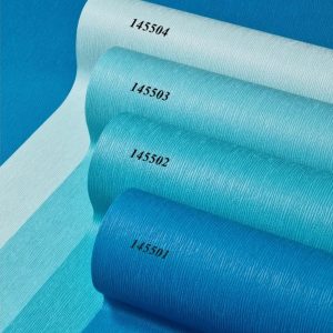 کاغذ دیواری رنگی ساده . رنگ آبی فیروزه ای