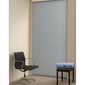 پرده کرکره فلزی متالیک رنگ آبی آسمانی کد B-50