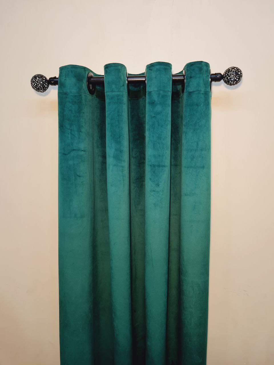 پرده مخمل کالیفرنیا سبز کد B42 - Image 6