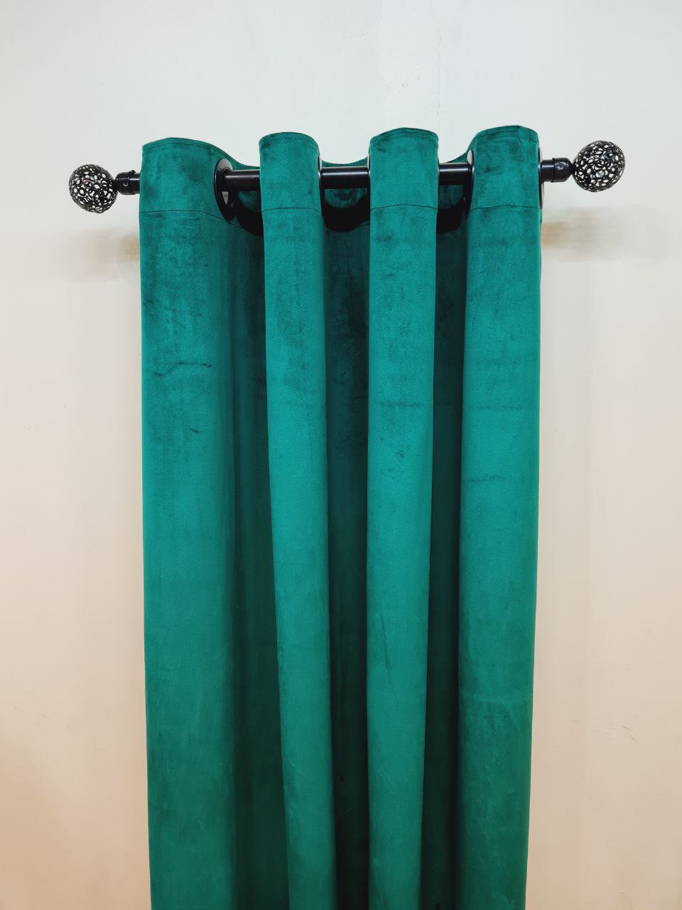 پرده مخمل کالیفرنیا سبز کد B42 - Image 5