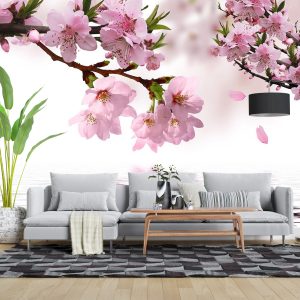 پوستر دیواری شکوفه گیلاس Nature-F328
