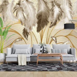 پوستر دیواری پر آویز طلایی Art-CR400