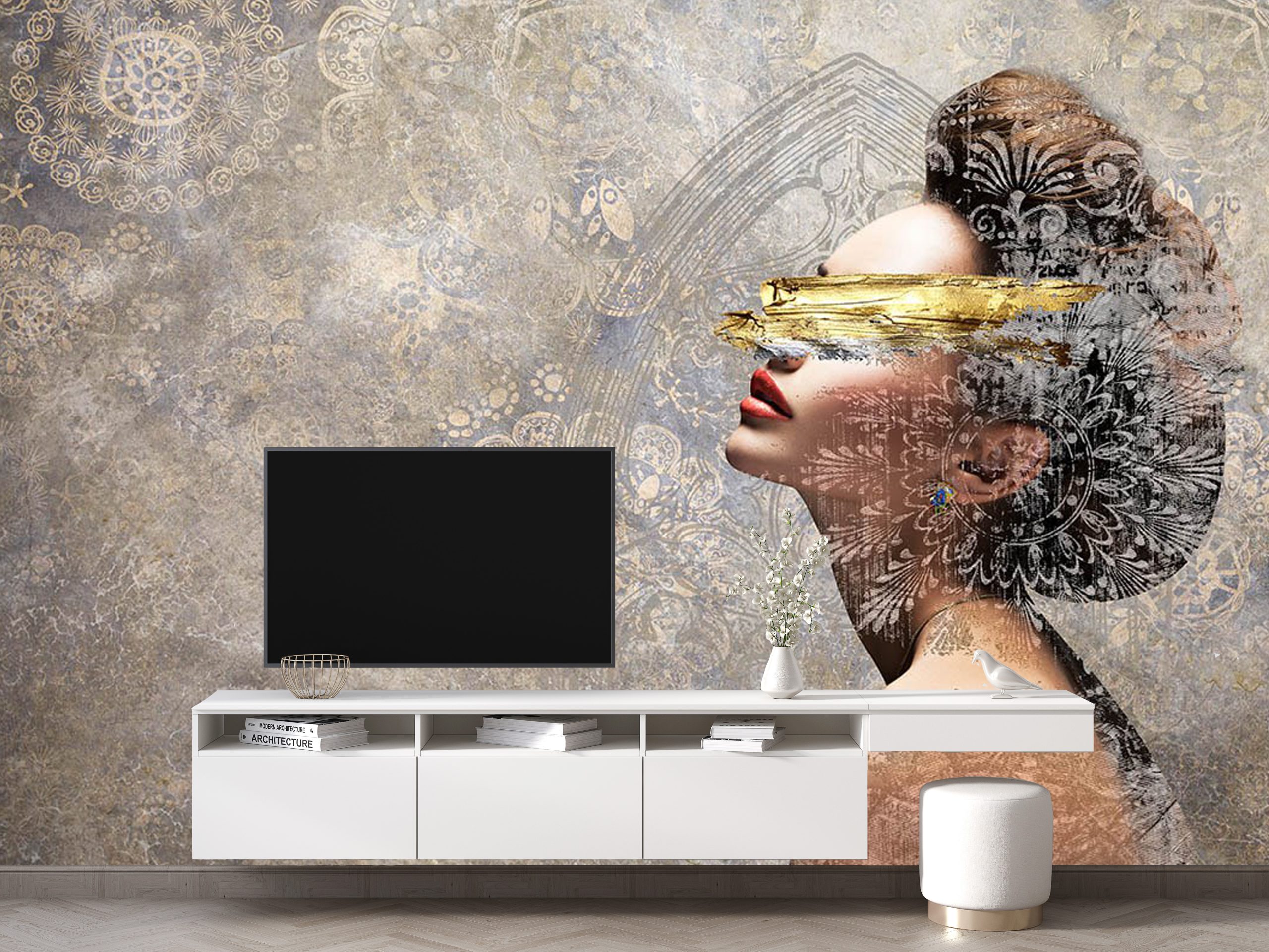 پوستر دیواری خلاقانه پتینه ART-CR389 - Image 3