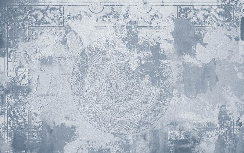 پوستر دیواری هنری - پتینه - طوسی ART-CR411 - Image 4