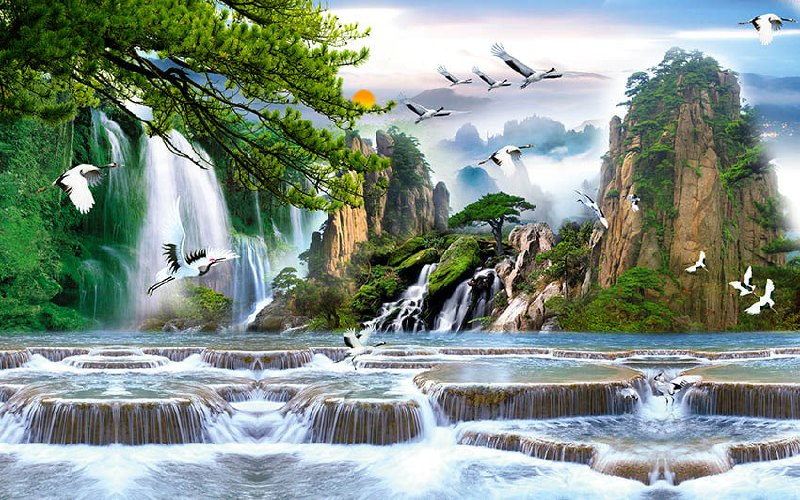 پوستر دیواری آبشار NATURE-L705 - Image 4
