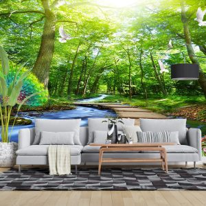 پوستر دیواری طبیعت جنگل NATURE-L696