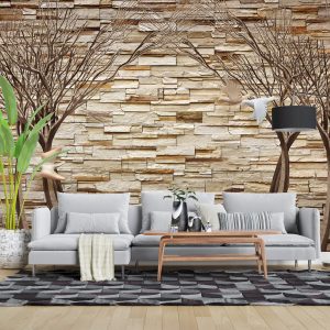 پوستر دیواری دیوار سنگی 3D-C327